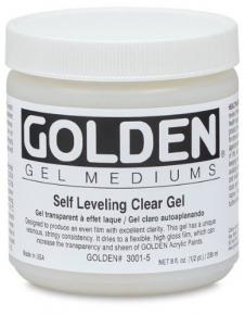 Golden Self Leveling Clear Gel Medium